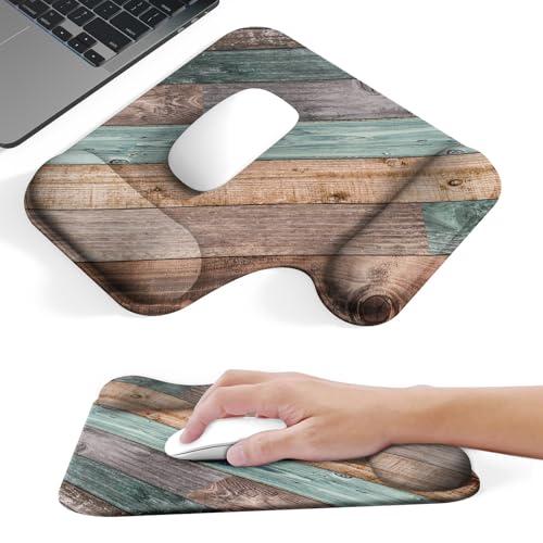 Tapis de souris jeux et bureau ergonomique avec repose-poignet gel