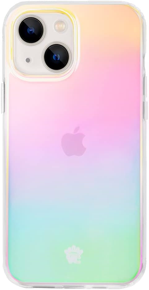 Velvet Caviar Compatible with iPhone 13 Case Iridescent White Opal [8ft Drop Tested] Protective Cases