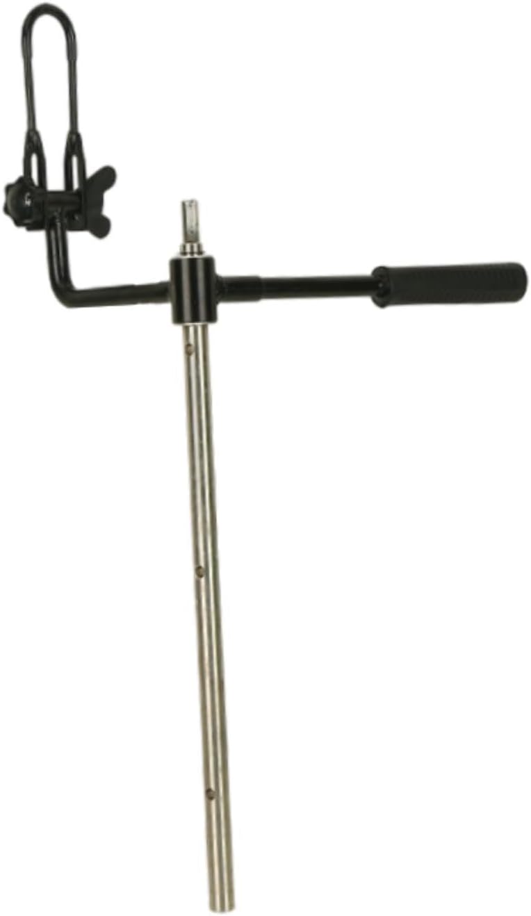 Ice Drill Tool with Auger Extension Rod, Handle, and Fishing Accessories, 70cm