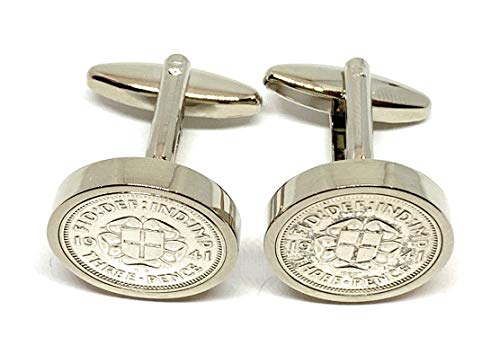 Mancornas Premium 1941 Threepence para hombre miniatura 2