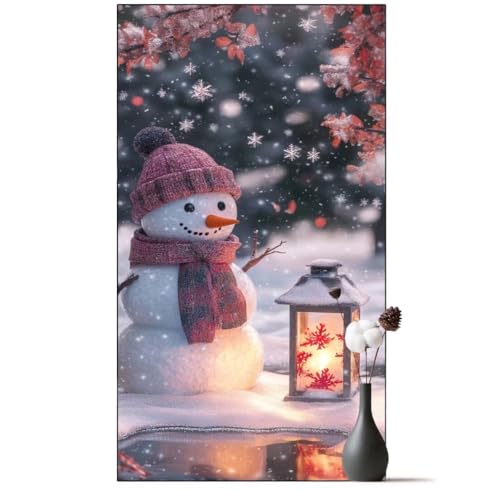 Kit Complet Diamond Painting Bonhomme de Neige : Le Cadeau Créatif Idéal pour Noël