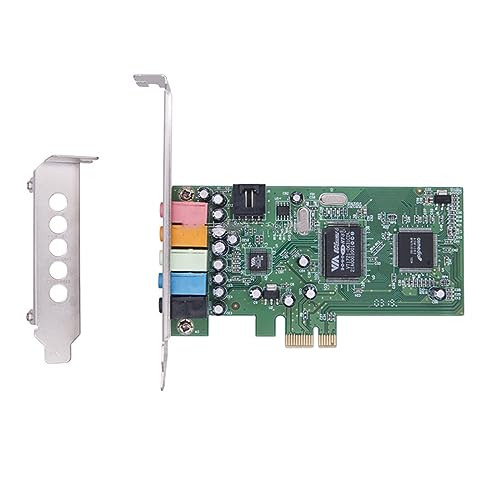 Quality 5.1 Channel PCIE Sound Card Cmi8738 Chip for Immersive Gaming and Home Theater Experience Front-Channel Output Surround Sound Card