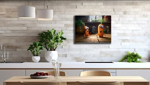 Tableau de cuisine amusant idée cadeau original déco HDF 30x20 - 2