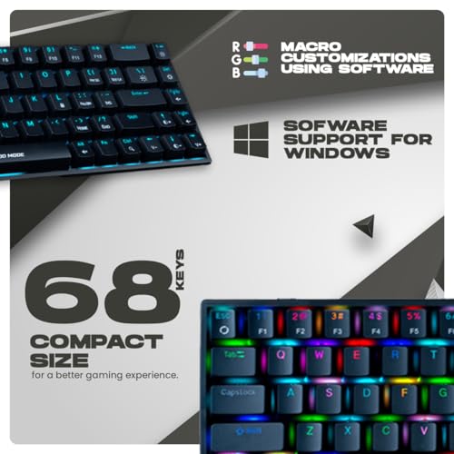 Cosmic Byte Store Cosmic Byte CB-GK-31 Artemis 68Key RGB Mechanical - Image 8