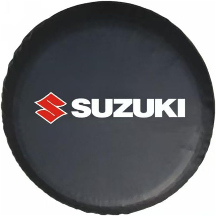 Spare Tire Cover For Suzuki Baleno 1995-2007 EF, Spare Wheel Cover Spare Tyre Cover Dust-Proof Waterproof Sun Protection Scratch Resistant Durable Car Accessories,D-14in