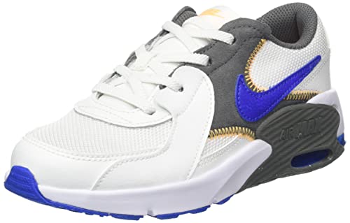 Nike Air Max Excee, Sneaker, Summit White Racer Blue Iron Grey, 32 EU