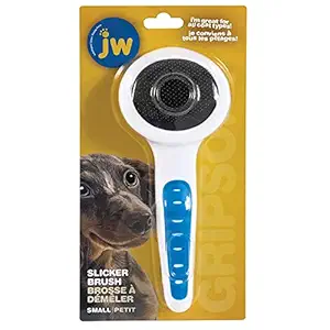 JW Pet Company GripSoft Slicker Brush Dog Brush, Small