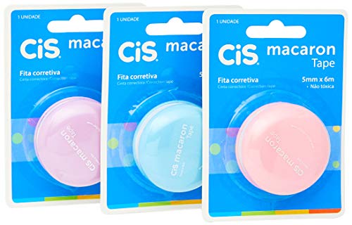 CIS MACARON FITA CORRETIVA 5MMX6M CX/6