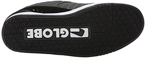Image of Globe Mens Fusion Skate Shoes, Charcoal /Black /Yellow, 13 M US