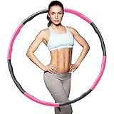 sportreifen test motorrad  Fitness Hula Reifen Zum Abnehmen für Erwachsene Kindern 90cm 8 Teile Slim Hula Fitness Sport Reifen zur Gewichtsverlust und Massage Gymnastik Hoola Reifen Hoop für Erwachsene Fitnessübungen