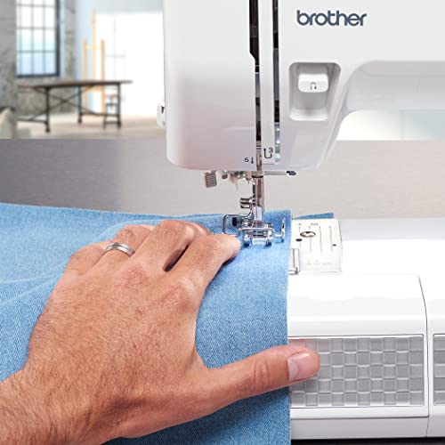 Brother St531Hd Strong & Tough 53 Stitch Sewing Machine With Finger Guard White 16X8X12 #TOP4