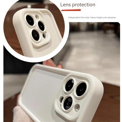 Coque silicone iPhone 7 Plus blanche antichoc protégeant l'objectif des rayures
