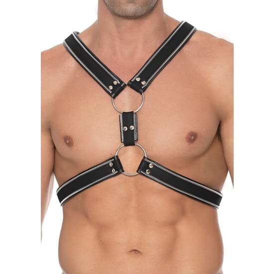Harness Scottish Z Series Shots Ouch noir résout les problèmes de taille L/Xl homme
