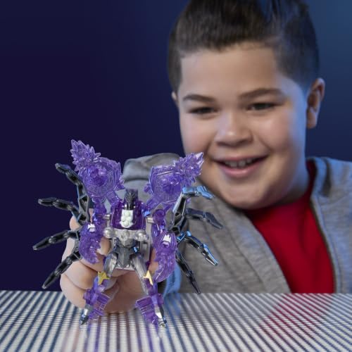 Transformers CYBERWORLD Energon Surge Cyber Changers en armure Airachnid - vue 3