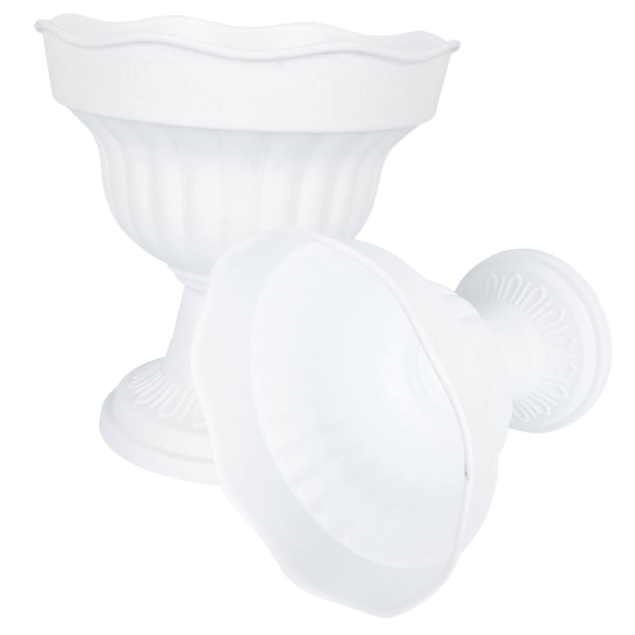 Pot de fleurs plastique de décoration grand style rétro pour aménagement intérieur extérieur chic