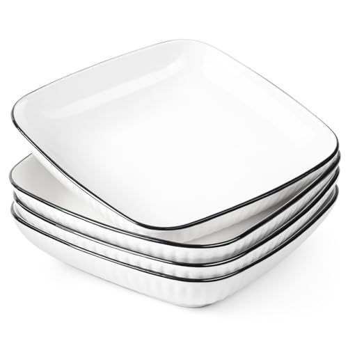 NUTRIUPS Quadratische Pastateller 4er Set