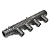 Uponor Q2247550, EP Branch Multi-Port Tee w/ 3/4" Inlet and 1/2" Outlets (4 Outlets)