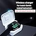 Portable Watch Wireless Charging Bank for Apple Watch Chargers 10/9/8/7/6/5/4/3/2/1/Se, Fast Charging Compact Charger, USB Type-C Wireless Travel Power, Lightweight 750mah