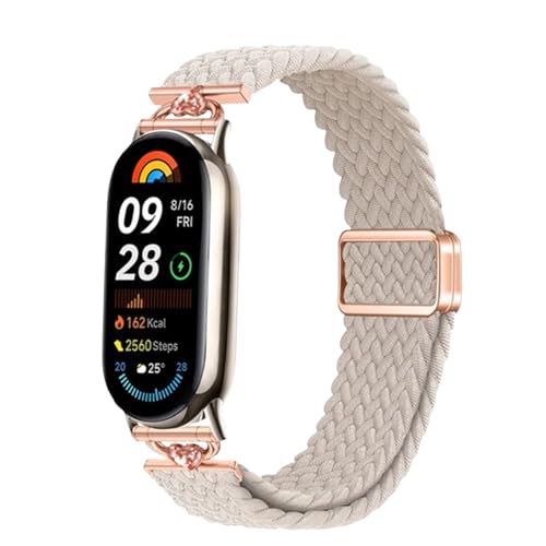 [Asvufeyy] �o���h for Xiaomi Smart Band 10 / 9 / 8 �p�L���L�� �e���i�C�����L�k�x���g ���C�o�b�N�� �V���I�~ �X�}�[�g�o���h10/9/8 �Ή� - �X�^�[���C�g