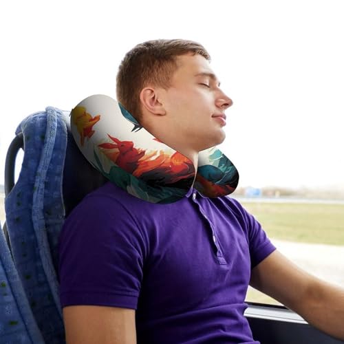 Almohada de espuma viscoelástica tamaño único con soporte ergonómico miniatura 7