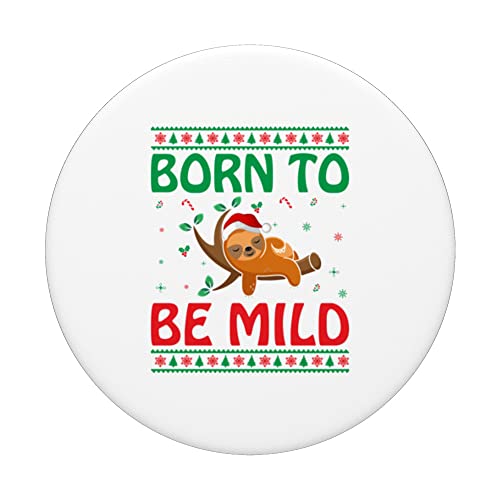 Born To Be Mild PopSockets Swappable PopGrip, Black - Image 3