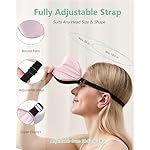 BeeVines 100% Real Mulberry Silk 2 Pack Sleep Mask, Natural Pure Silk Eye Masks with Adjustable Strap for Sleeping, 100% Block Light Eye Sleep Shade Cover, Reduces Puffy Eyes Traveling Gifts - Image 5