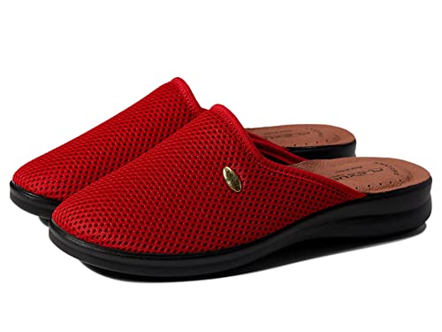 Image of Flexus Spring Step Scuff Slippers for Women - Lightweight Indoor Footwear with Flexible Round Toe Design