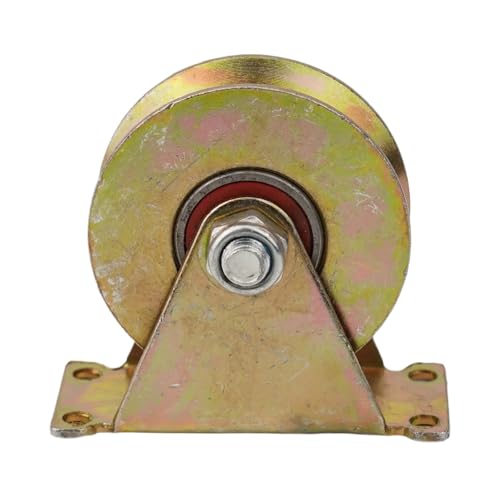Poulie de guidage double roulement à billes pour câble acier de porte coulissante 50mm
