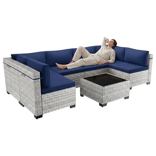 Sweecci Modular 7-Piece Sofa Set