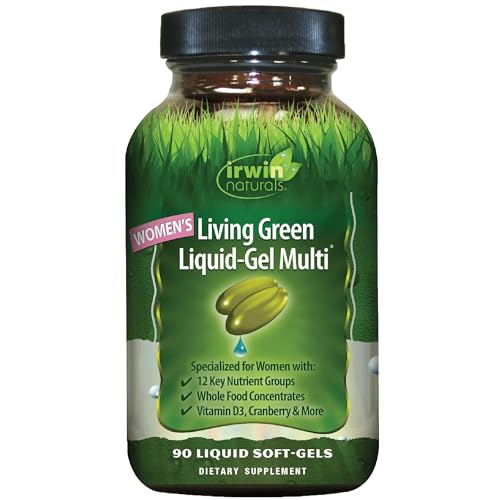 Irwin Naturals Women's Living Green Liquid-Gel Multi - 120 Liquid