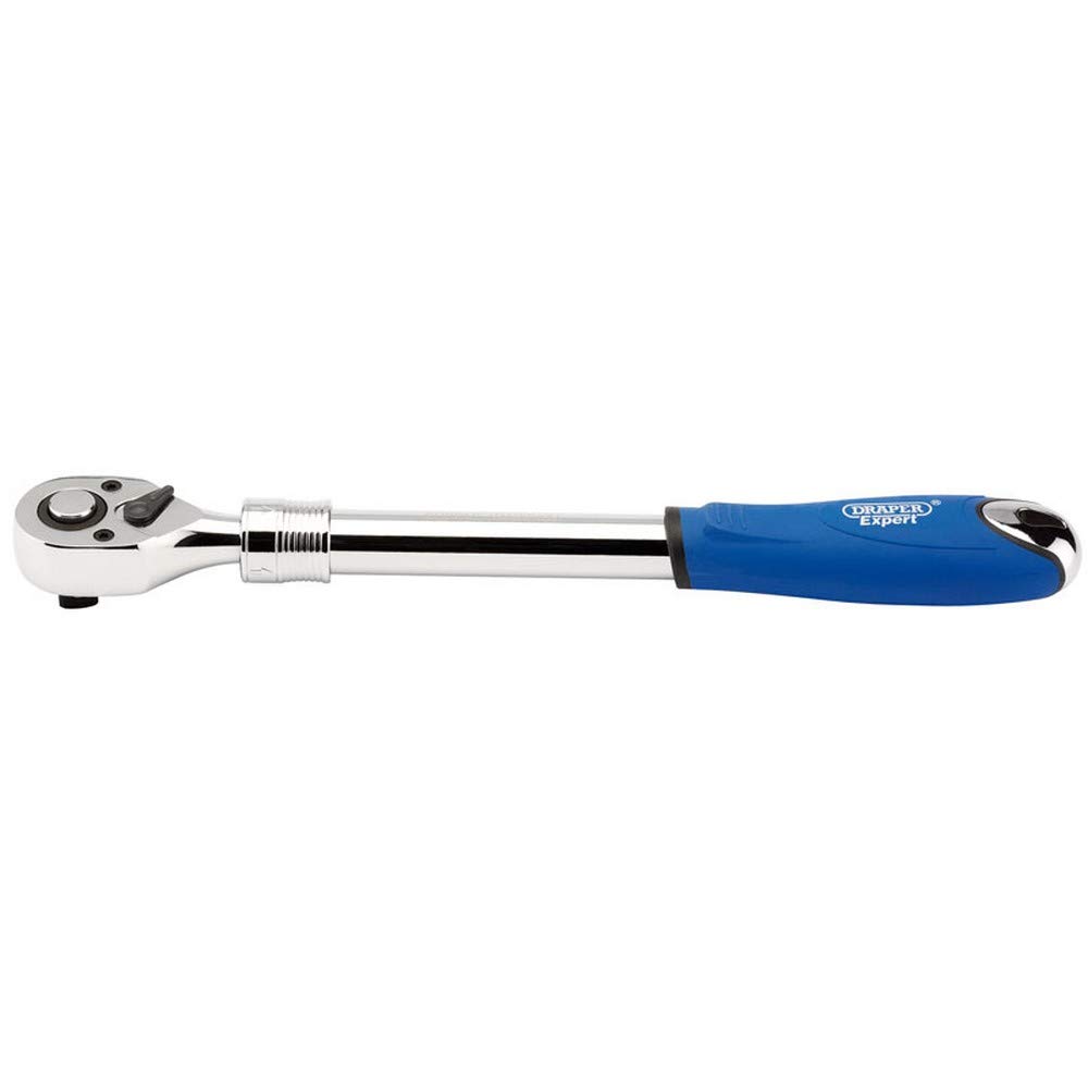 Draper 26800 1/2-Inch Square Drive 72 Tooth Extending Reversible Ratchet