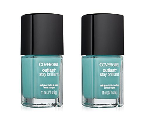 Covergirl Outlast Stay Brilliant Mint Mojito 285 Nail Gloss -- 2 Per Case. #TOP1