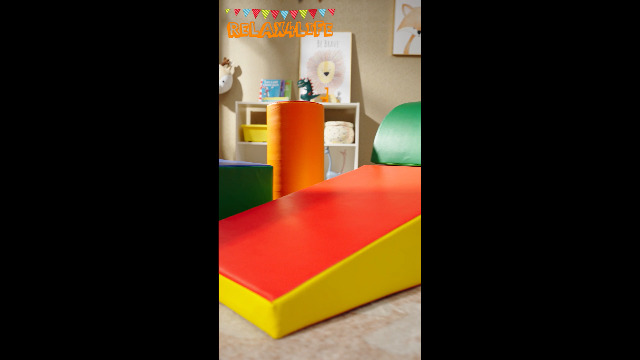 RELAX4LIFE Set di 6 Blocchi per Bambini in Schiuma Morbida, Set da