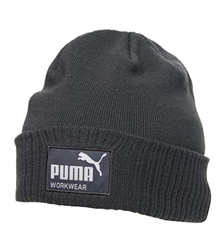 PUMA WORK WEAR Gorro de invierno para hombre con acolchado térmico integrado para las orejas, Stahlgrau, Talla única Cover