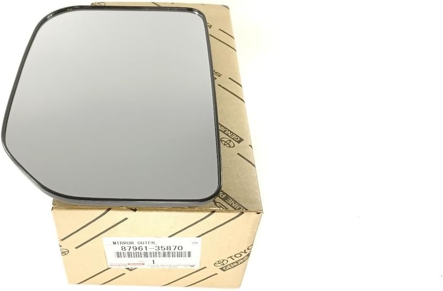 Left Driver Side Mirror Glass w/Rear Back Plate OE for 07-14 FJ Cruiser