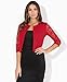 KRISP Bolero Mujer Fiesta Tallas Grandes Torera Chaqueta Corta Boda Elegante Barata...