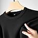 Men Long Sleeve Loose Pullover Sweater Solid Casual Crew Neck Soft Warm Jumper En8 7XL