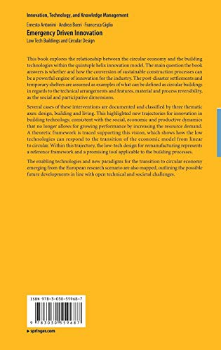 Emergency Driven Innovation: Low Tech Buildings and Circular Design