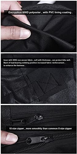 Amomo Folding Bike Bag 14 Inch To 20 Inch Bicycle Travel Carrier Case Box Carry Bag Pouch Bike Transport Case (Green) #TOP5