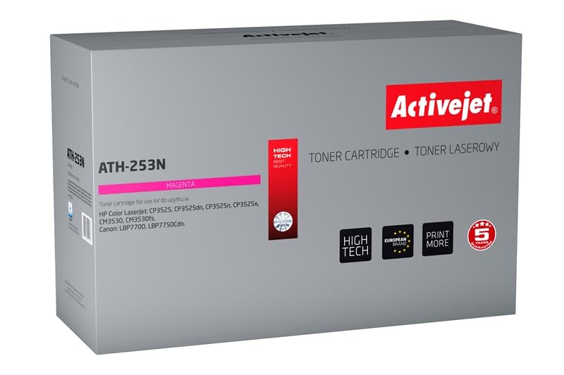 Activejet ATH-253N Cartouche de toner 1 pièce(s) Compatible Magenta