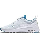 zapatillas nike air max thea ultra flyknit  Nike W Air MAX Thea EM, Zapatillas de Deporte Mujer, Blanco (White/White-Bl Lagoon-Ghst Grn), 42 1/2