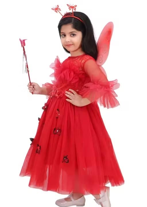 Image of Whimsical Pori Fairy Layered Party Frock for