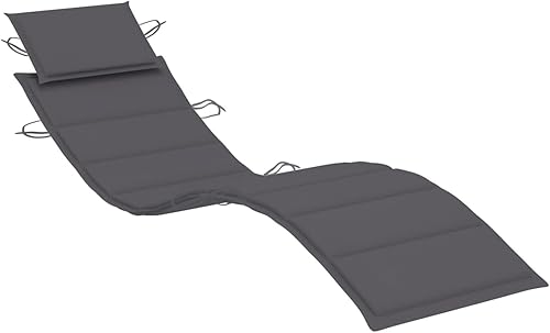 Miniatura 7 de Cojín para tumbona, cojín de repuesto para silla de patio con lazos, cojín de asiento para mecedora, cojín de respaldo para silla, cojín acolchado