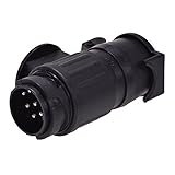 Gehäuse aus schlagfestem Nylon mit Federdeckel zum Schutz vor Schmutz und Nässe