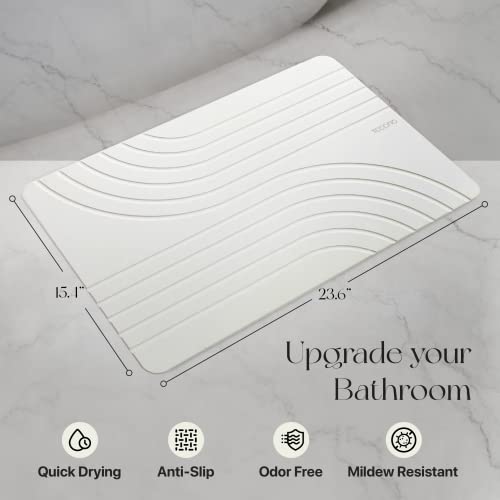 Tosoro 196852187058 Stone Bath Mat, Diatomaceous Earth Non-Slip Stone Shower Mat thumb #1