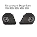 Driver and Passenger Sides Mirror Puddle Lights Lamps for 2010-2018 Dodge Ram 1500 2500 3500 4500 5500,1 Pair, 6500K Bright White LED Light