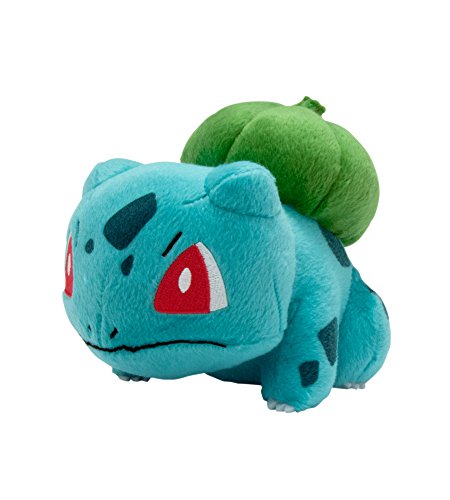 Preisvergleich Produktbild TOMY T18683 Pokemon Pokémon klein Plüsch Bulbasaur, Multi, 0