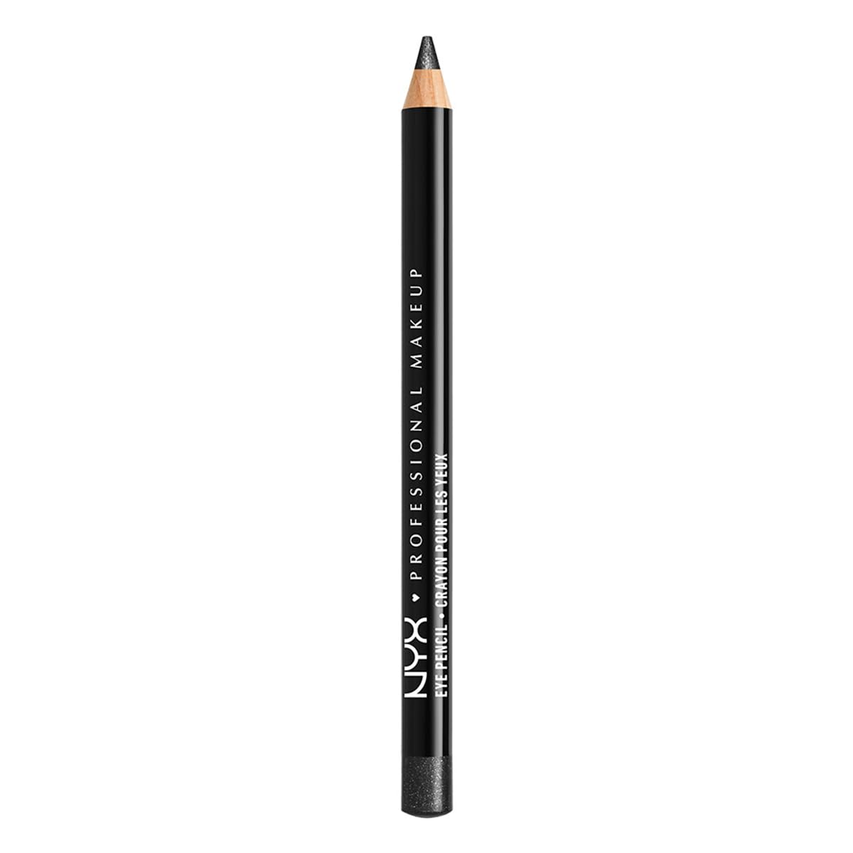 NYX Cosmetics Slim Eyeliner & Eyebrow Pencil (Black Glitter)