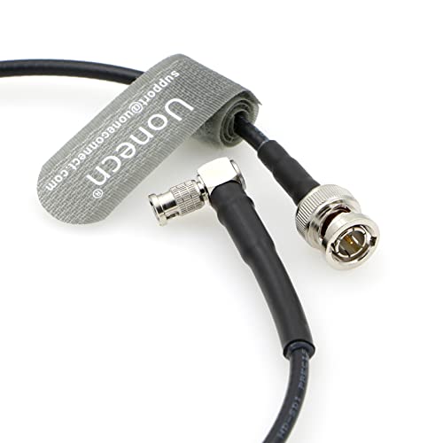 Uonecn BNC Male to Micro BNC Male High Density 6G SDI Coaxial Cable for Blackmagic Video 50cm - Image 2