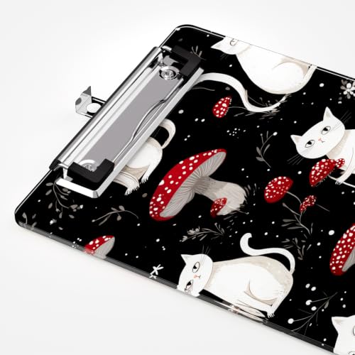 Image of Small Plastic Clipboard 6 x 9 in, Standard A5 Size Fashion Clip Board